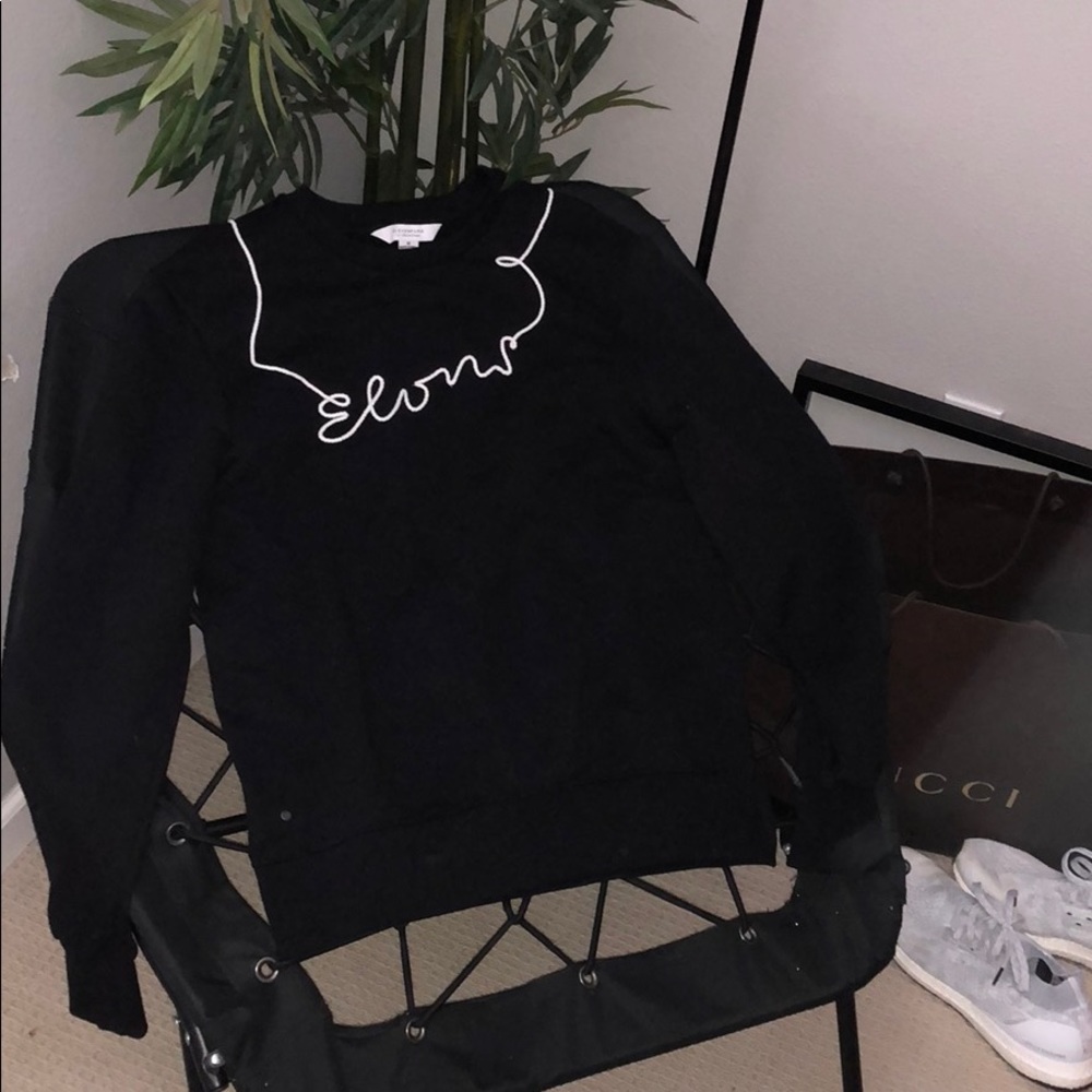 Elvis signature crew neck sweater